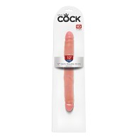 Dildo Doble Slim de 12" King Cock