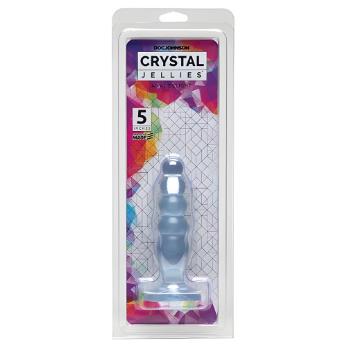 Crystal Jellies 5" Anal Delight - Clear