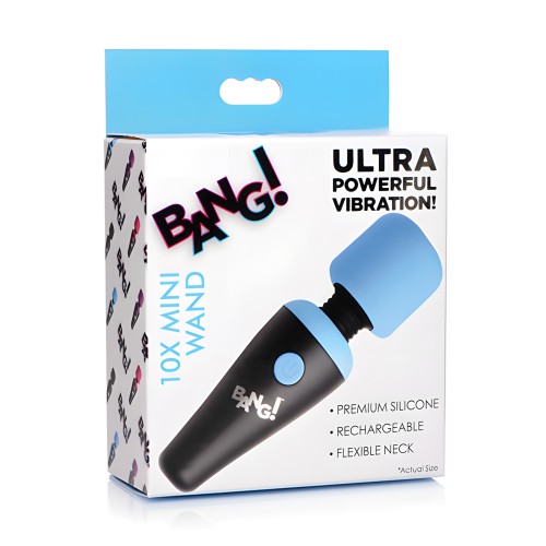 Bang! Varita Mini Vibrante 10X - Azul