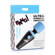 Bang! 10X Vibrating Mini Wand - Blue