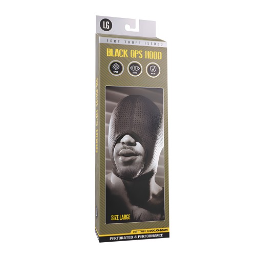 Fort Troff Capucha Black Ops - Grande, Negra
