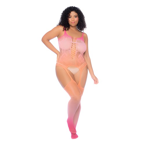 Body Floral Ombre - Ombre Rosa QN