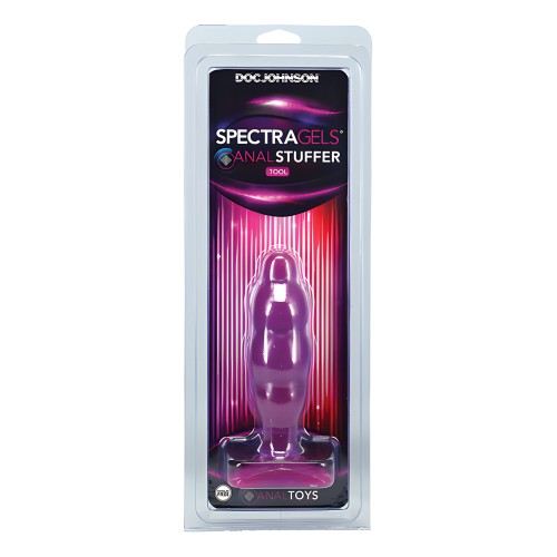 Spectra Gels Anal Stuffer - Púrpura