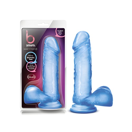 Blush B Yours Sweet n Hard 2 Dildo - Azul