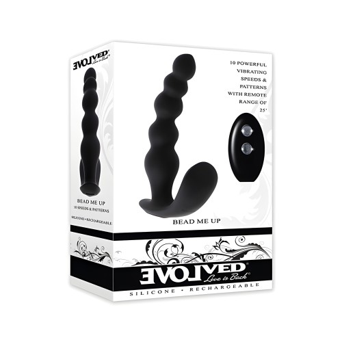Vibrador Anal Curvado Evolved Bead Me Up