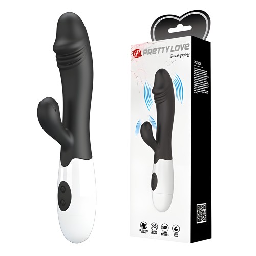 Conejito Vibrador Snappy - Negro