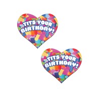 Pastease Tits Your Birthday! Heart - Fun Party Accessory