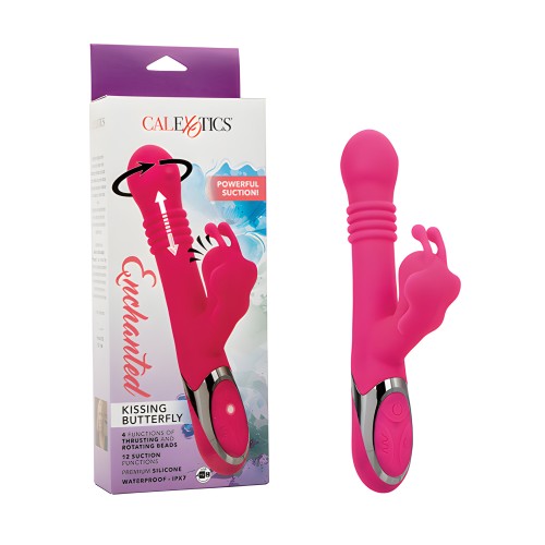 Vibrador Enchanted Kissing Butterfly - Rosa
