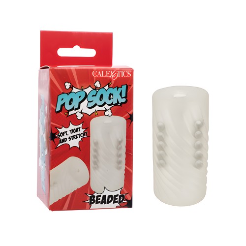 Stroker Beaded Pop Sock! - Transparente