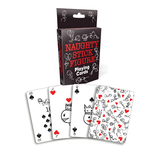 Cartas de Juego de Figuras de Palitos Traviesas