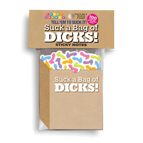 Notas Adhesivas Suck A Bag of Dicks