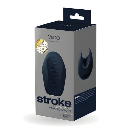 VeDO Stroke Estimulador Vibrante - Negro - Placer Definitivo