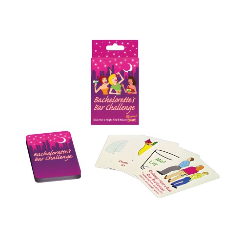 Bachelorette's Bar Challenge Card Game