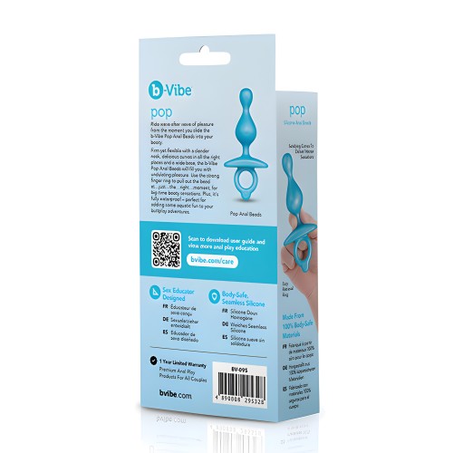 Perlas Anales b-Vibe Pop - Placer Emocionante