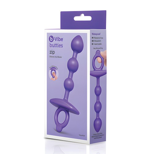 b-Vibe Zip Silicone Anal Beads