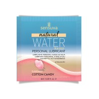 Sensuva Natural Water Based Personal Lubricant 6 ml Cotton Candy