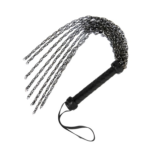 Master Series Gunmetal Chain Flogger