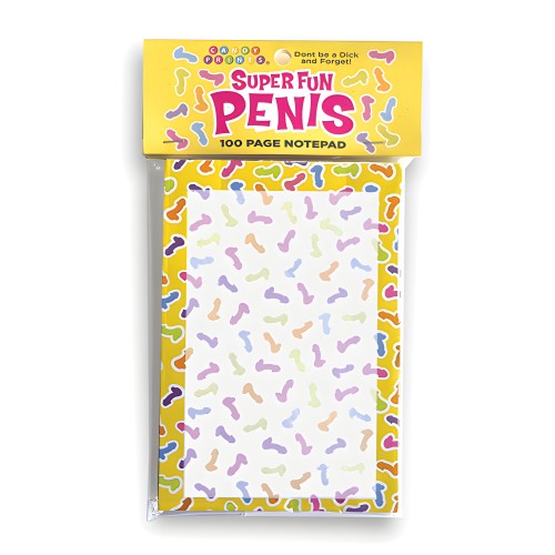 Super Divertido Block de Notas - Multicolor