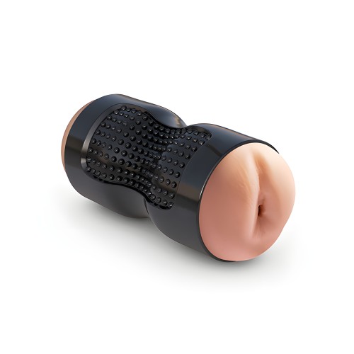 Pipedream Extreme Toyz Tight Grip Dual Density Squeezable Strokers - Pussy & Ass