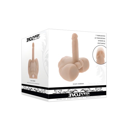 Evolved Easy Rider Vibrating Dildo