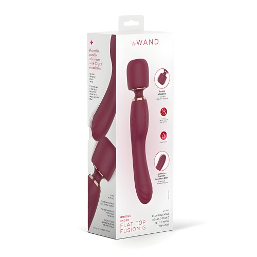 Le Wand Flat Top Fusion G - Versatile Double-Ended Wand