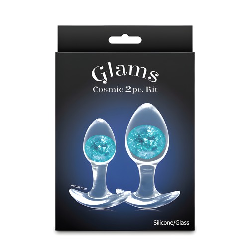 Kit de 2 Tapones Cosmic Glams - Azul