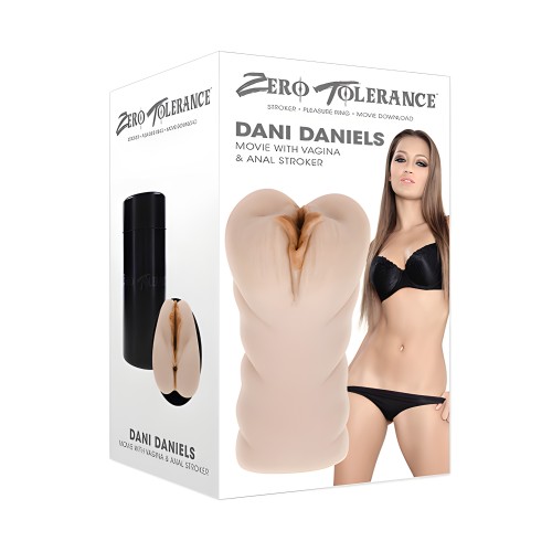 Zero Tolerance Dani Daniels Película con Vagina y Estimulador Anal - Claro