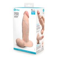 b-Vibe Slipskin 9" Girthy - Cream