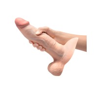 b-Vibe Slipskin 9" Girthy - Cream