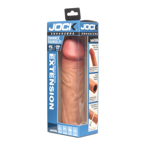 Extensión de Pene de Silicona Jock Enhancers 1.5" - Mediano