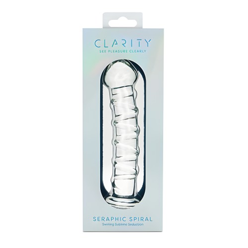 Dildo de Vidrio Clarity - Espiral Serafina