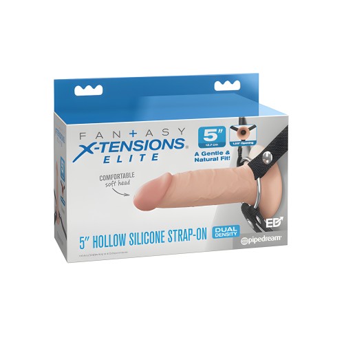 Fantasy X-Tensions Elite 5" Strap-On Hueco - Claro