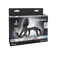 Fantasy C-Ringz Ultimate Couples Cage Max - Black