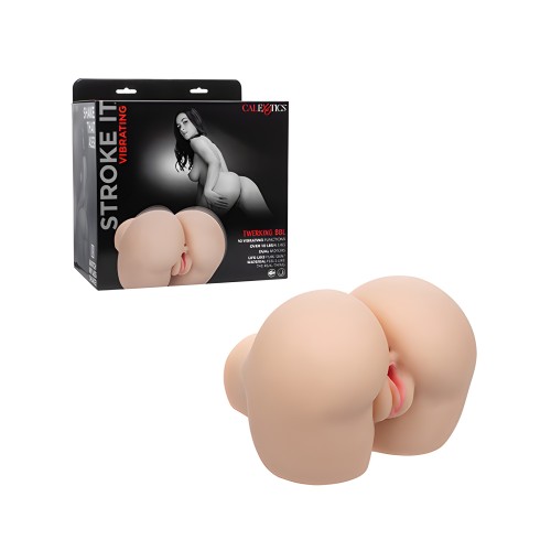 Stroke It Vibrador Twerking BBL - Marfil