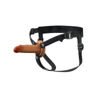 Fantasy X-Tensions Elite 5" Silicone Hallow Strap-On - Brown