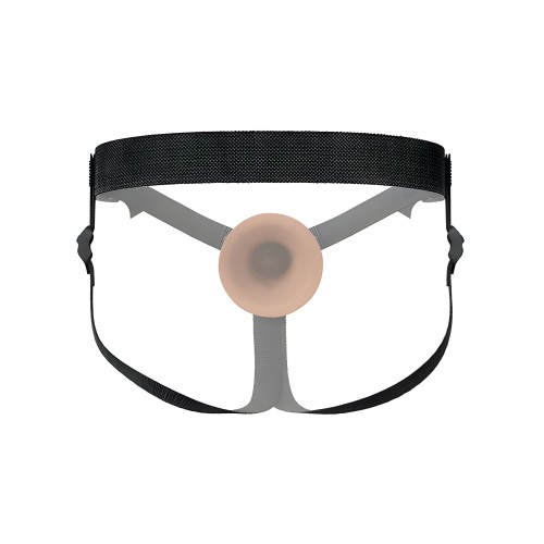 Fantasy X-Tensions Elite 5" Silicone Hallow Strap-On - Brown