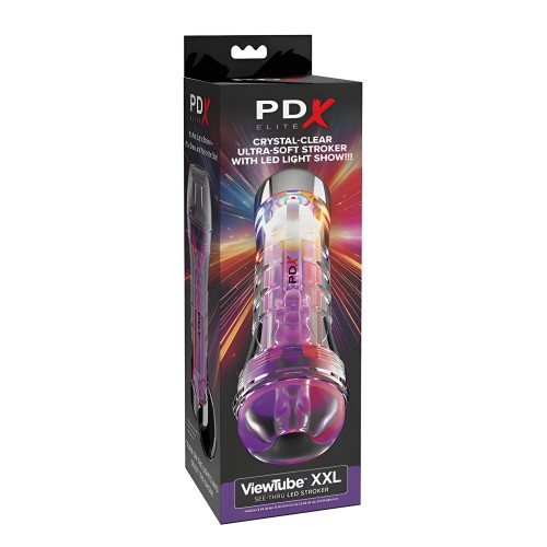 PDX Elite ViewTube XXL Stroker LED Claro
