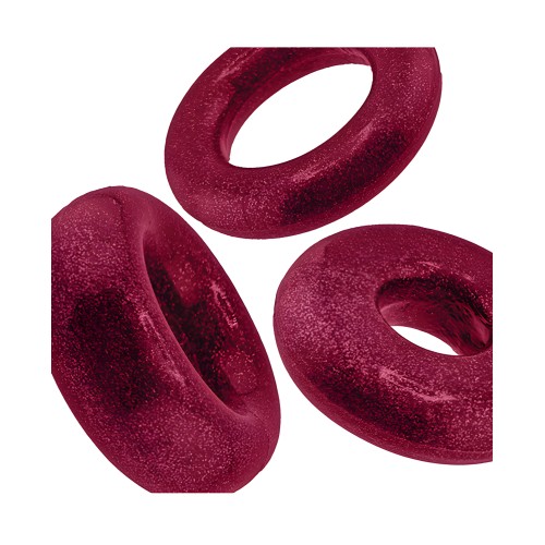 Oxballs Cockpack Multi Design Cockrings - Cherry Lips