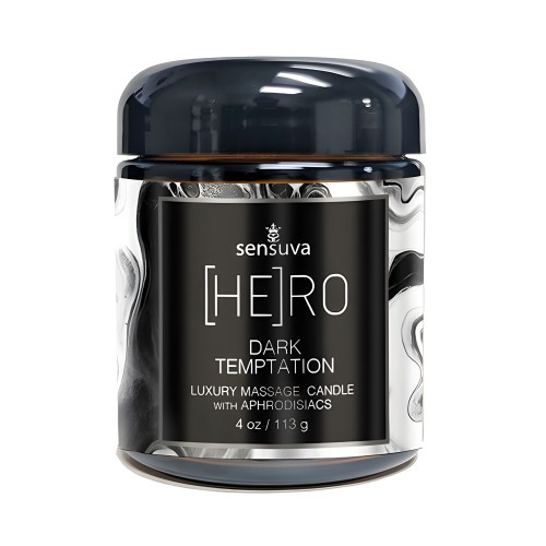 Sensuva Hero Dark Temptation Candle