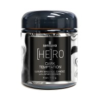 Sensuva Hero Dark Temptation Candle