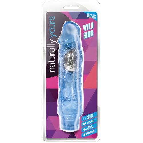 Blush Naturally Yours Wild Ride - Blue | Realistic Vibrator