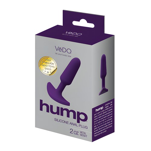 VeDO Hump Silicone Anal Plug - Purple