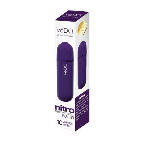 VeDO Nitro Rechargeable Bullet Vibe - Purple