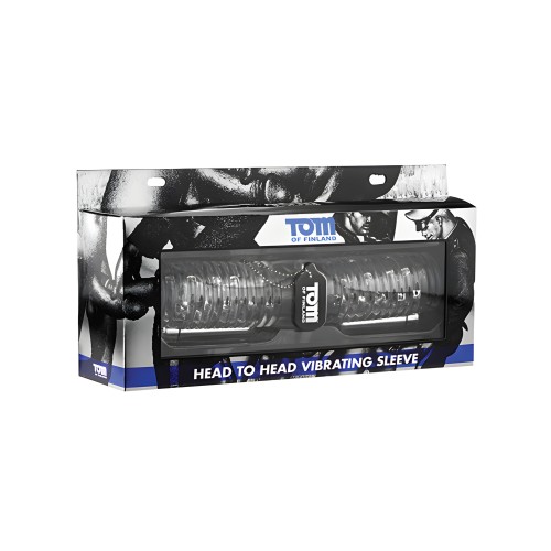 Tom of Finland Head to Head Vibrating Sleeve