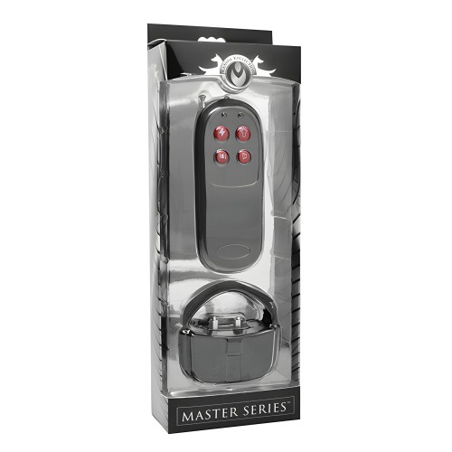Anillo para el Pene Eléctrico Cock Shock Remoto de Master Series