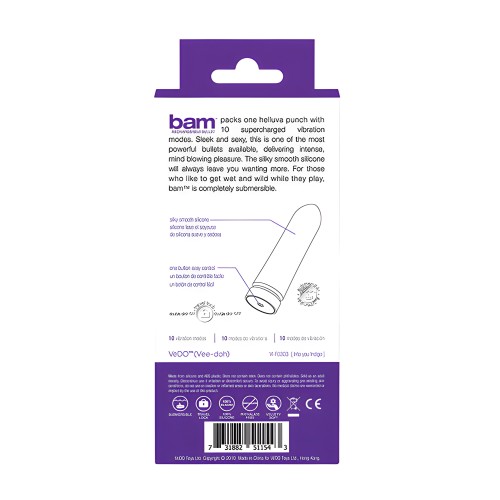 VeDO Bam Rechargeable Bullet - Into You Indigo