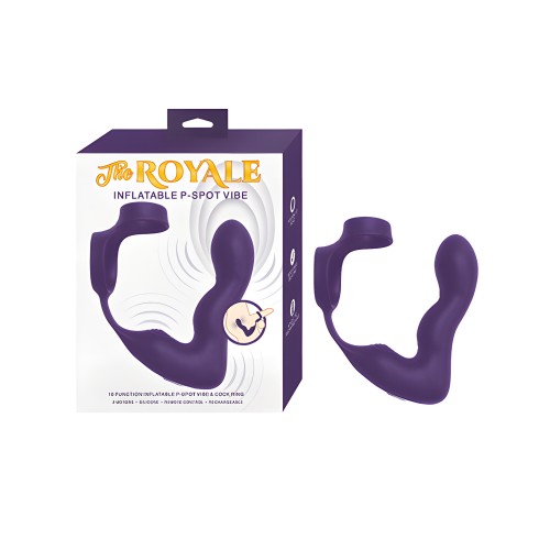 The Royale Inflatable P-Spot Vibe - Purple