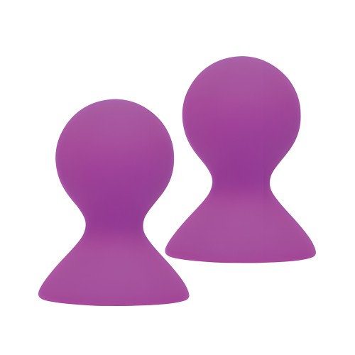 Tiradores de Pezón de Silicona 9's - Violeta