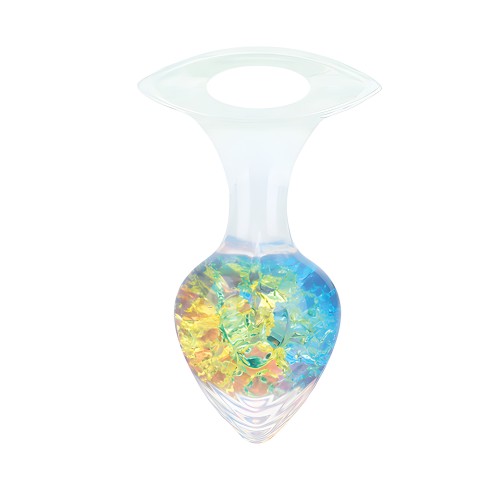 Luxe Prism Medium Plug - Rainbow