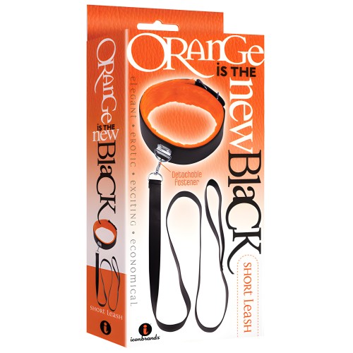 Correa Corta de The 9s - Naranja Piel Sintética